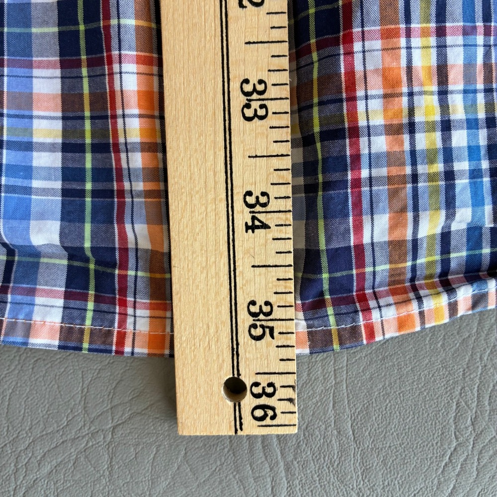 Wrangler George Strait Cowboy Cut Plaid Western Shirt Mens 4XL MGSB128 - Picture 12 of 14